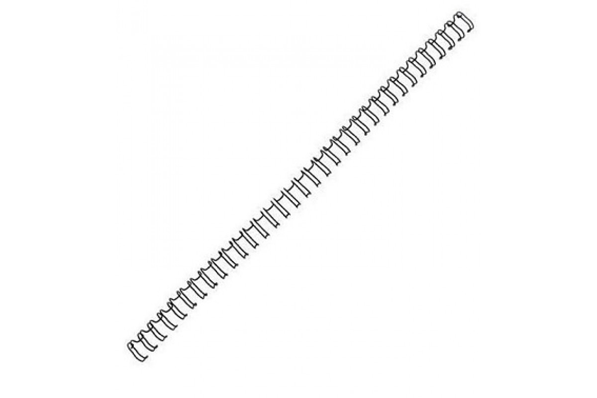 Переплетенная пружина iBind 3:1 A4 size 9/16" (14мм/120, 100шт, металл, Black)