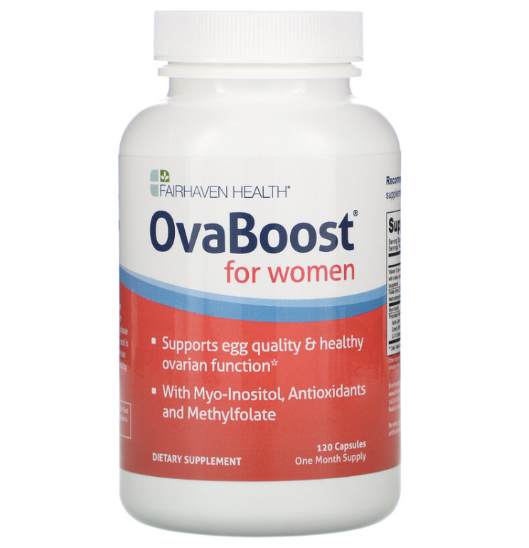 Fairhaven Health, OvaBoost для женщин, 120 капсул
