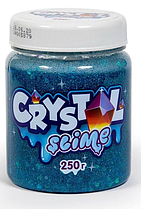 Слайм сверкающий Crystal slime голубой, 250г