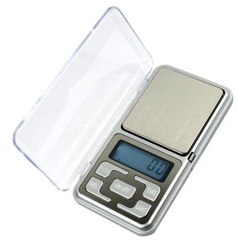 Весы аптечные ювелирные электронные карманные Pocket Scale с синей подсветкой (500 ± 0,1 г) - фото 2 - id-p82207069