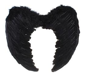 Крылья ангела, 55×40, чёрные