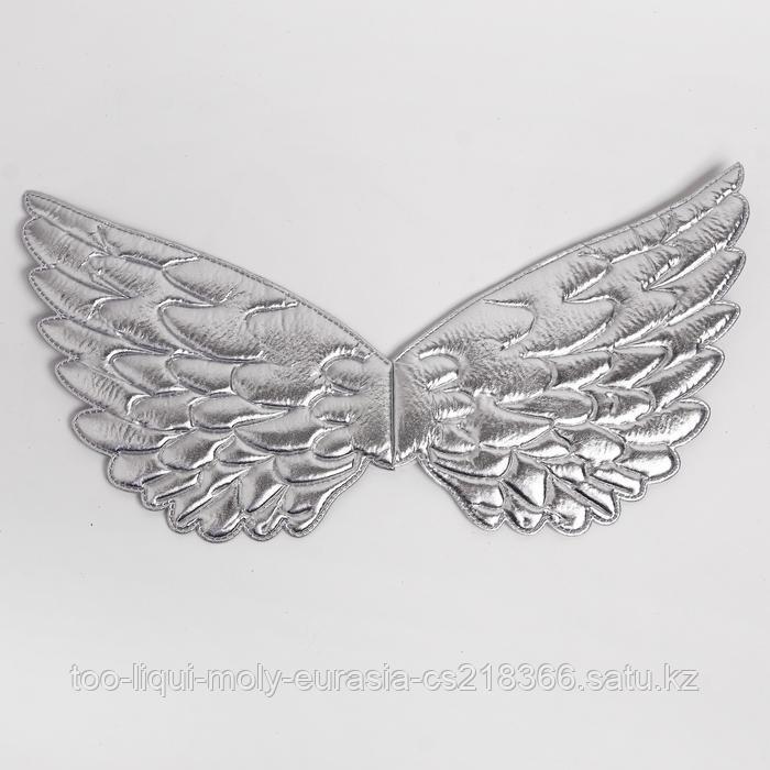 Карнавальные крылья «Ангелочек», для детей, цвет серебристый - фото 1 - id-p82230570