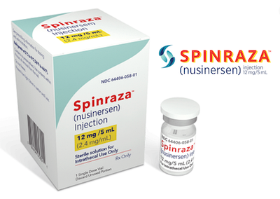 Спинраза (Spinraza) Нусинерсен (nusinersen) 12,5 мг Европа