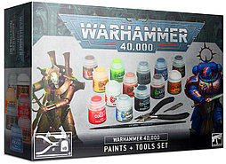 Warhammer 40,000 Paints+Tools (Набор инструментов и красок "Вархаммер 40,000") 2022