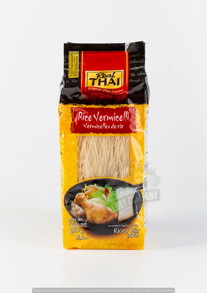 Рисовая вермишель Real Thai 250 гр