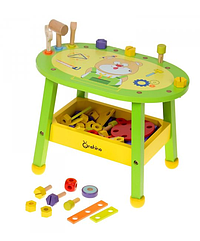Игровой стол Bear Workbench с набором инструментов и деталей