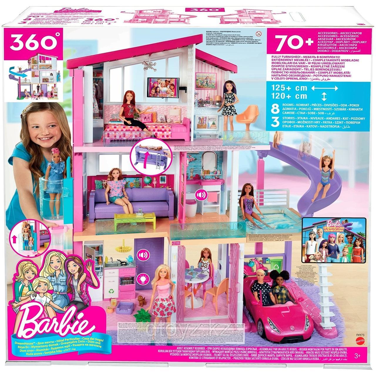 Barbie Дом мечты FHY73 - фото 1 - id-p82237140