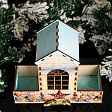 Чайный домик "Башенка, со звёздами", голубой, 20×20×8,6 см, фото 3