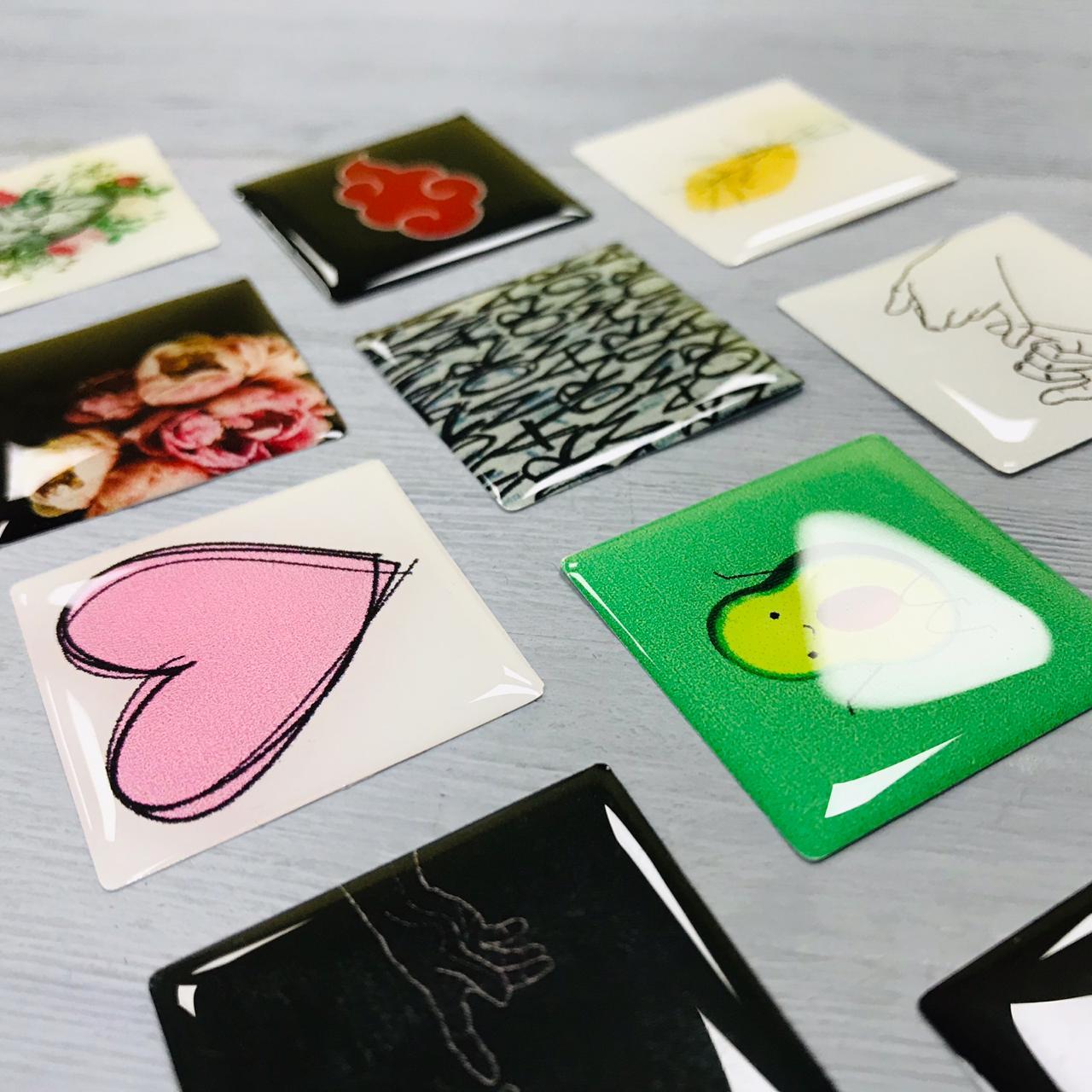 Набор стикеров 3D 100штук, фото 1