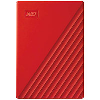 Внешний HDD Western Digital 2Tb My Passport 2.5" USB 3.1 Цвет: Красный WDBYVG0020BRD-WESN, фото 1