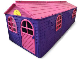 Большой игровой домик Doloni розово/фиолетовый