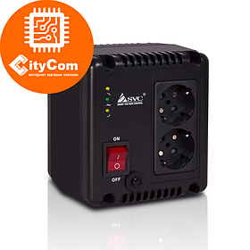 Стабилизатор SVC AVR-1010-G бытовой для дома для защиты электроприборов от перепадов напряжения Арт.6647