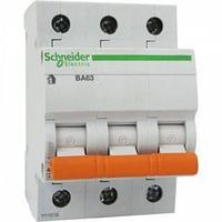 Автоматический выключатель модульный Schneider Electric ВА63 3п 63А C 4,5кA (11229)
