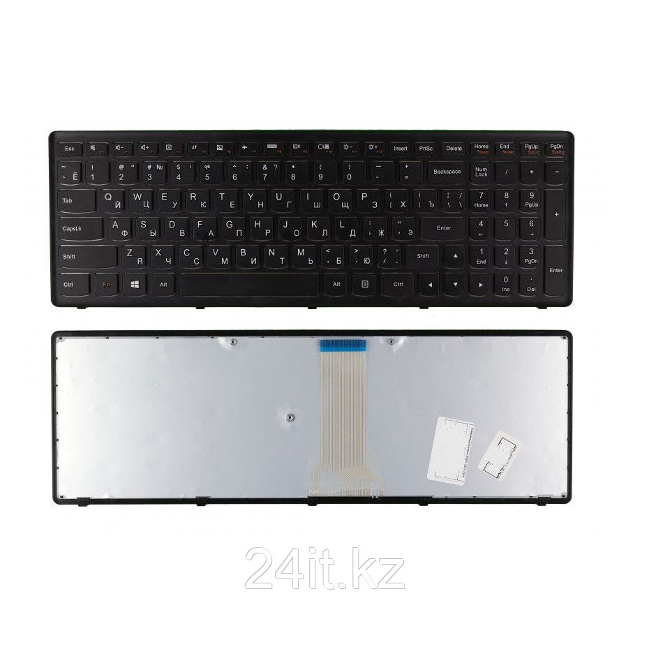 Клавиатура для ноутбука Lenovo IdeaPad G500S/Z510, RU, черная
