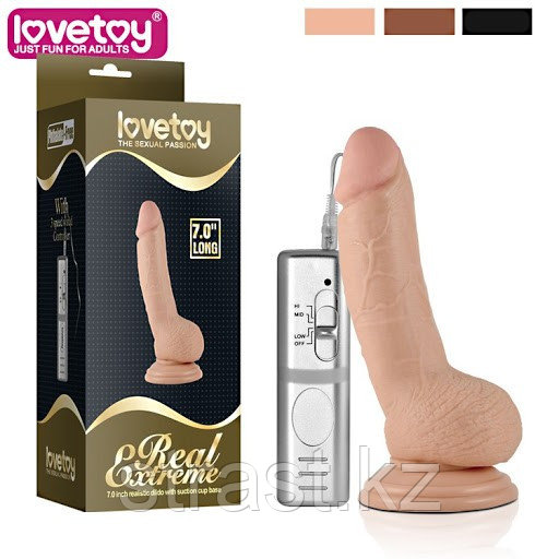 Вибратор реалистичный LOVETOY REAL EXTREME 7,0