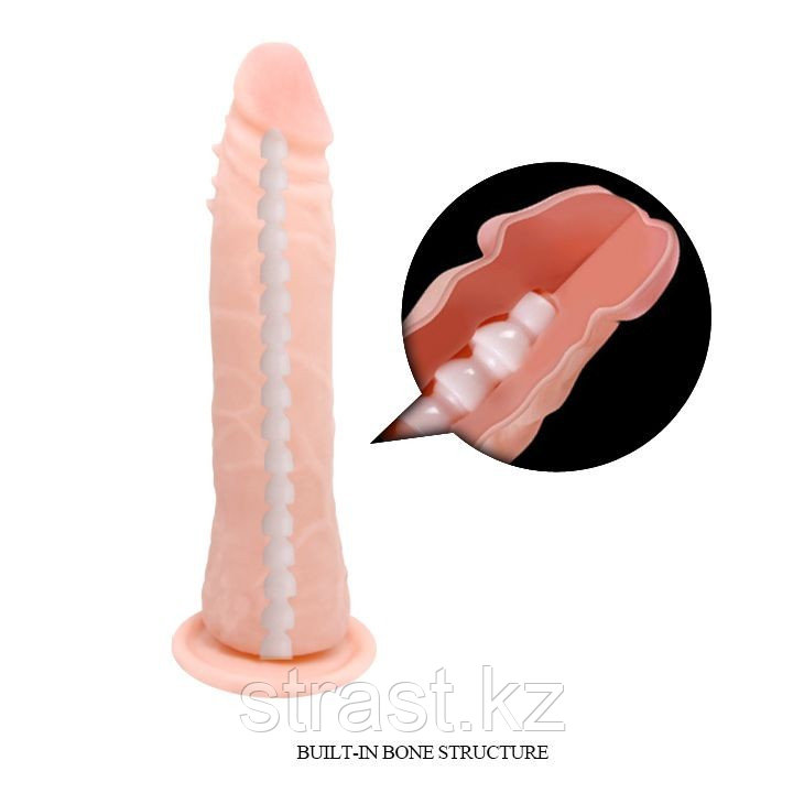 Фаллоимитатор на гибком стержне Erowoman-Eroman 19х3 см (арт.EE-10215)