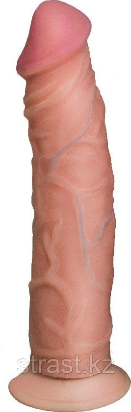 Фаллоимитатор реалистик HUMAN FORM, L 205 мм D 42 мм, киберкожа