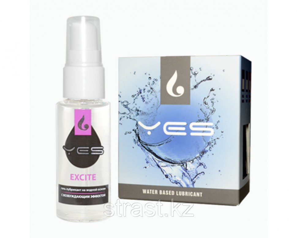 ИНТИМНЫЙ ГЕЛЬ-ЛУБРИКАНТ "YES EXCITE" с возбуждающим эффектом, 30 мл