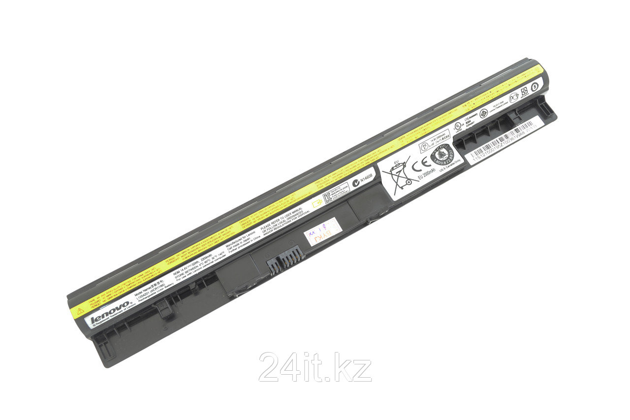 Аккумулятор L12S4Z01 для ноутбука Lenovo /14,4 В (совместим с 14,8 В)/ 2600 мАч, черный
