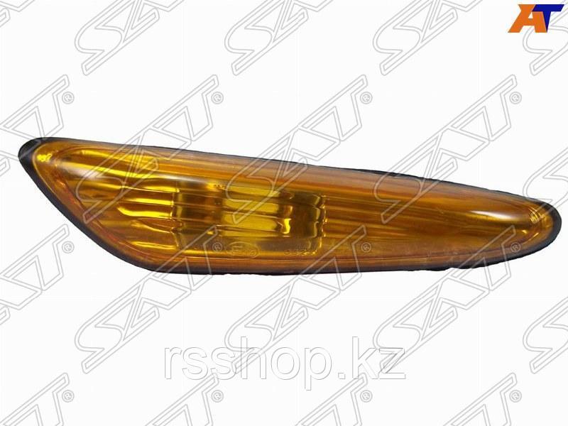Поворот в крыло BMW E46 01-05 желтый