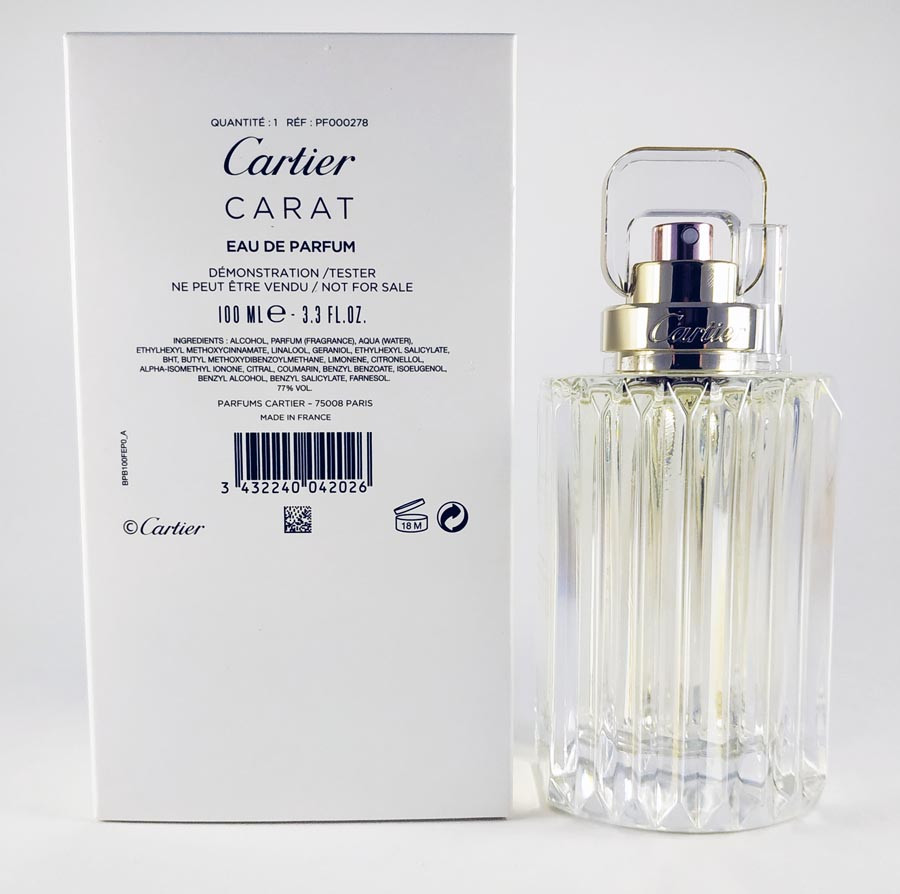 Cartier Carat edp tester 100ml