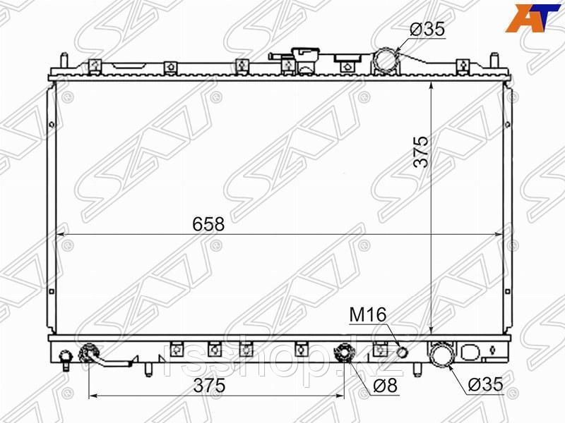 Радиатор MITSUBISHI RVR /SPACE WAGON 4G63 /4G93 91-97, фото 1