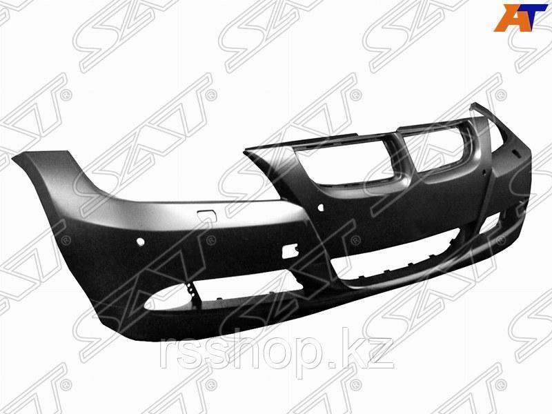 Бампер передний BMW E90 05-08 под омыватели /сонары (пр-во Тайвань)