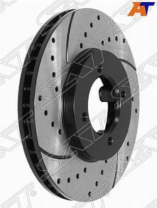 Комплект дисков тормозных передний перфорированные TOYOTA Town /LiteAce Noah CR /SR40, YR /CR2# 92-