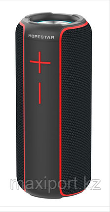 Портативная колонка Hopestar P30 черно-красная, фото 2