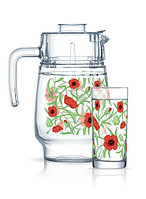 Графин + стаканы P4816 7 предм. FRESH BLOOMS (Luminarc, Франция) 883314754865 Графин + стаканы P4816 7 предм. FRESH BLOOMS (Luminarc, Франция)