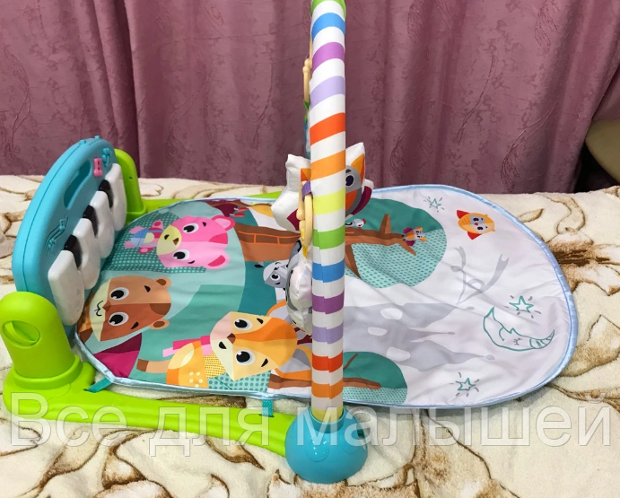 Развивающий коврик Пианино CICI LoVe зеленый