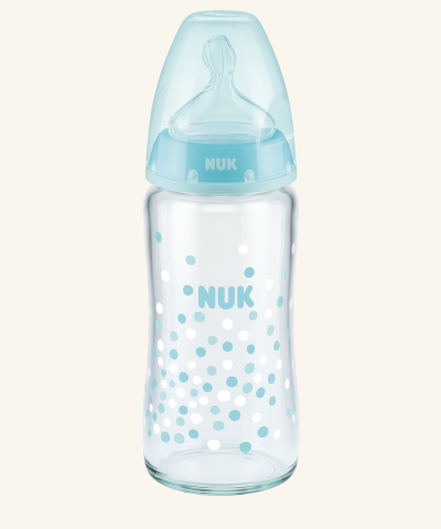 NUK Бутылка стекло FC+ 240 мл с сил с (р1)