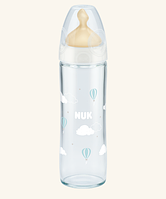 NUK Бутылка стекло New Classik FC+ лат (р1) 240 мл