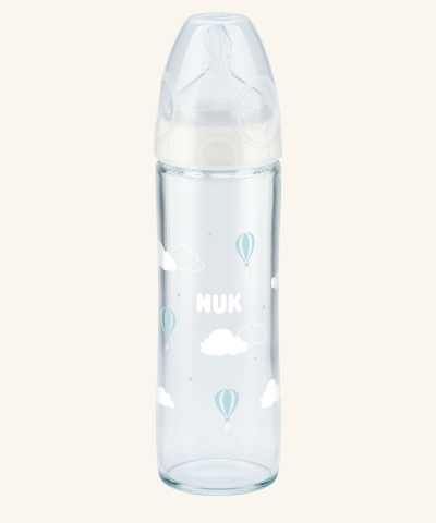 NUK Бутылка стекло New Classik FC+ сил (р1) 240 мл