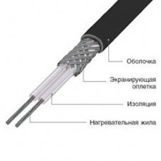 Кабель нагревательный, секция 30МНТ2-1050-040, длина греющей части 105 м., фото 2