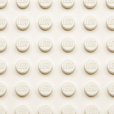 BYGGLEK БЮГГЛЕК LEGO® контейнер с крышкой, белый26x18x12 см, фото 2
