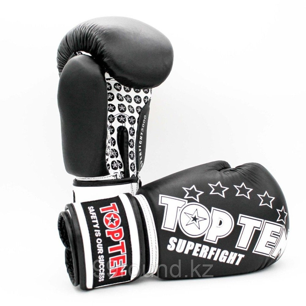 Боксерские перчатки TOP TEN Superfight 3000 BLACK