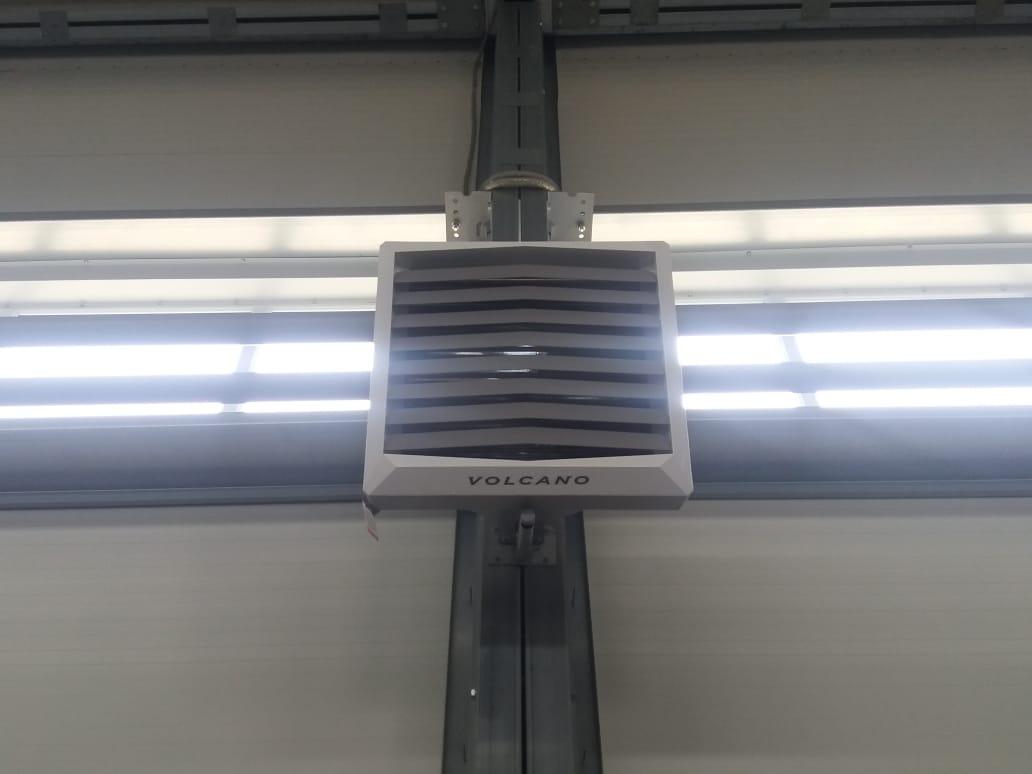 Тепловентилятор (нагреватель воздуха) VOLCANO VR3 AC, 13-75 кВт - фото 2 - id-p81774101
