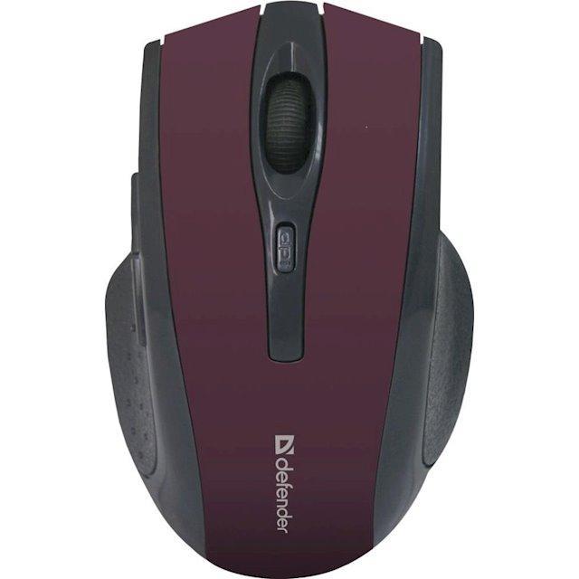 Мышь беспроводная Defender Accura Accura MM-665 красный 6 кнопок 800-1600 dpi
