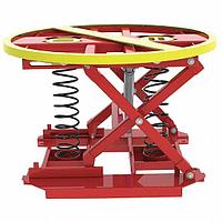 Compression Spring Pallet Positioner and Level Loader, 4,500 lb Load Capacity, 28 inRaised Height