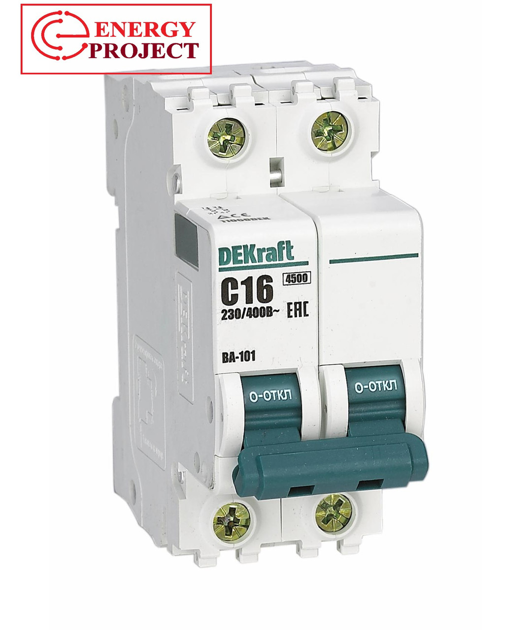 АВДТ1P+N 32A 30mA (6) Dekraft