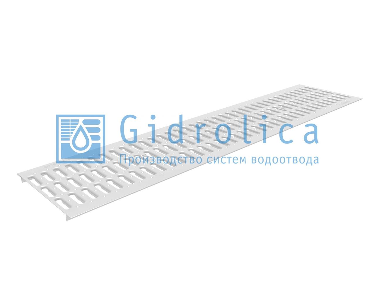 Решетка водоприемная Gidrolica Standart РВ -20.24.100 - ячеистая стальная оцинкованная, кл. В125 - фото 1 - id-p82298496