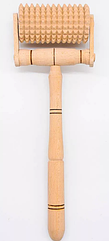 Массажер деревянный с ручкой