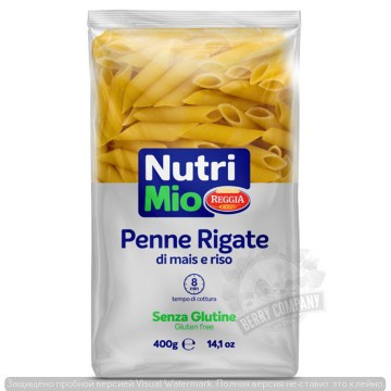 Макароны Пенне без глютена Nutri Mio Pasta Reggia 500 гр