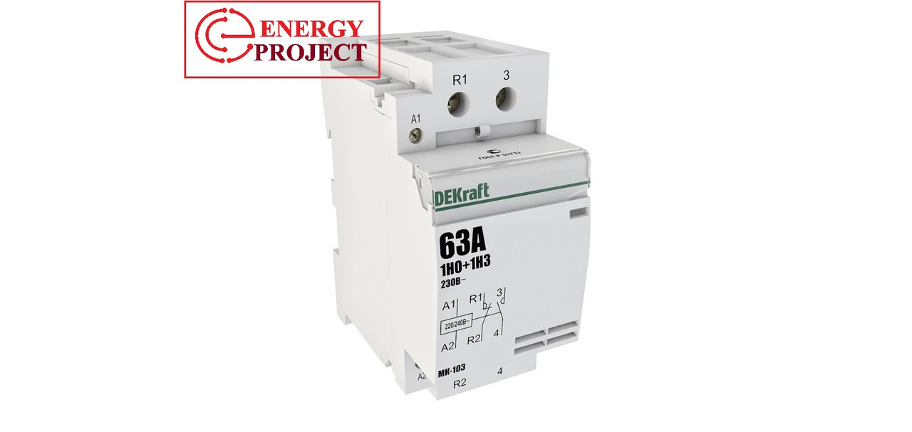Контактор МК 103-25А - 230В-40 Dekraft