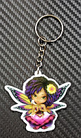 Брелок из акрила "Фея" №9
