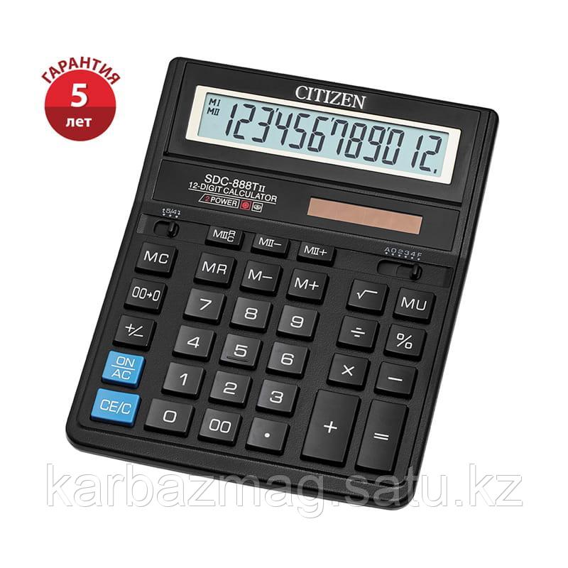 Калькулятор 12р Citizen 444 SDC двойное питание 199*153*31мм - фото 1 - id-p71875441