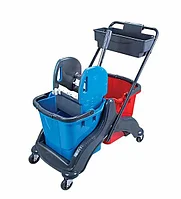 Двухведёрная тележка. 2х25л.