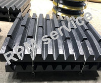 Плиты дробящие для щековых дробилок