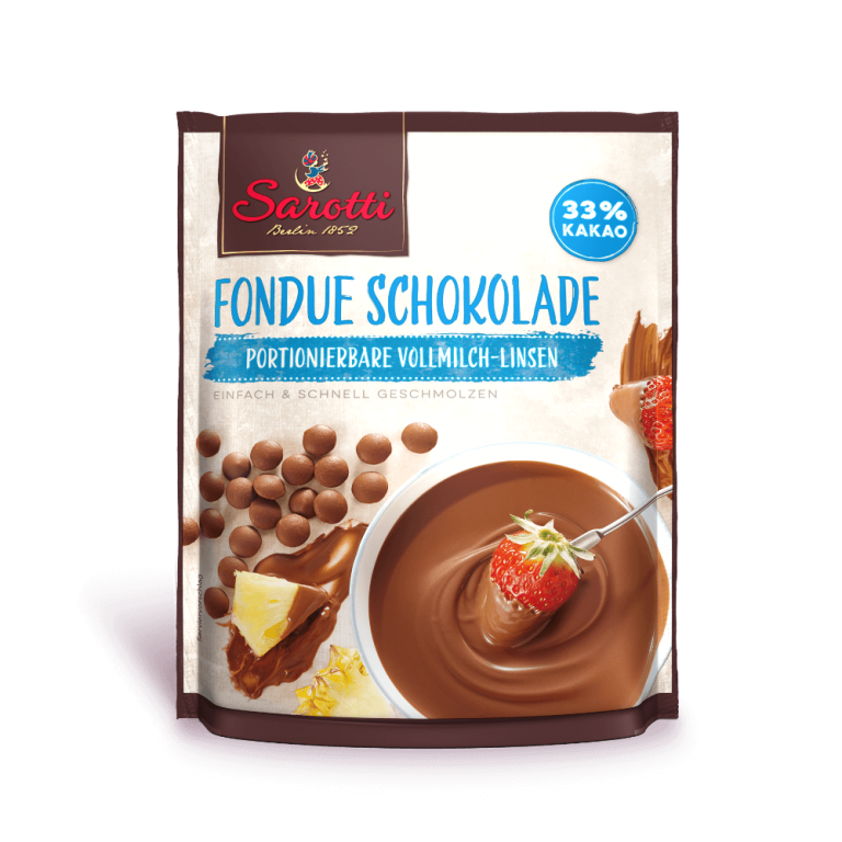 Фондю горячий шоколад Sarotti Fondue Schokoloade 200гр